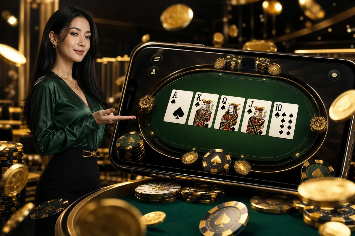 cita66 Casino dealer langsung meja baccarat